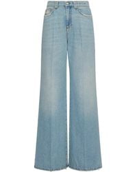 Marella - High-Waisted Wide-Leg Jeans - Lyst