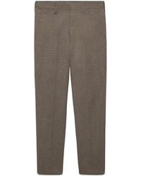 Prada - Checked Tailored Pants - Lyst