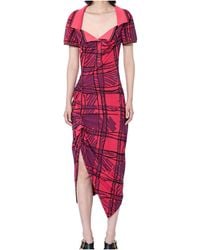 Vivienne Westwood - Ruched Asymmetric Dress - Lyst