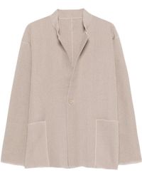 Homme Plissé Issey Miyake - Herringbone Casual Jacket - Lyst