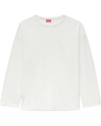KENZO - Double K' Long Sleeves T-Shirt - Lyst