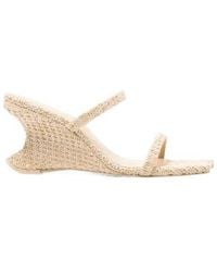 Cult Gaia - Raven Woven Sandals - Lyst
