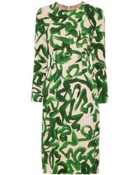 Dries Van Noten - Long-Sleeved Dress - Lyst