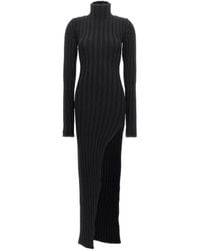 Ann Demeulemeester - Cyntia High-Neck Knitted Dress - Lyst