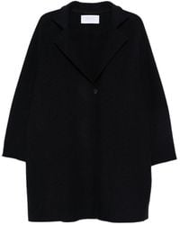 Harris Wharf London - Single-Breasted Coat - Lyst