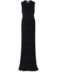 The Row - Cutro Hollow Knitted Extra-Long Dress - Lyst