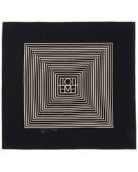 TOTEME - Patterned Scarf - Lyst