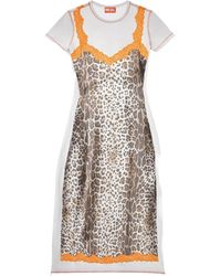 DIESEL - D-Ile Midi Dress - Lyst