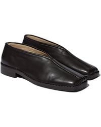Lemaire - Square Toe Loafers - Lyst