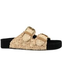 Isabel Marant - Buckle-Strap Open Toe Sandals - Lyst