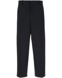 Jil Sander - Pleat Detailed Straight Leg Pants - Lyst