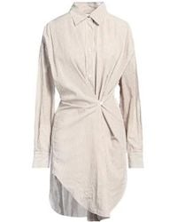 Isabel Marant - Striped Long Sleeve Shirt Dress - Lyst