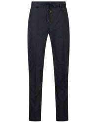 Peserico - Regular Fit Drawstring Track Pants - Lyst