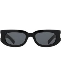 Saint Laurent - Eyewear Rectangular Frame Sunglasses - Lyst