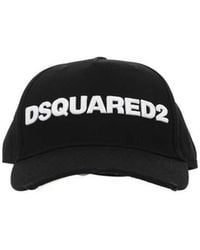 DSquared² - Logo Embroidered Baseball Hat - Lyst