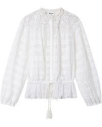 Isabel Marant - Polly Cotton Blouse - Lyst