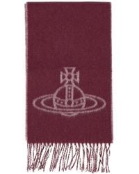 Vivienne Westwood - Orb Fringe Scarf - Lyst