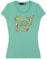 Moschino - Love Printed T-Shirt - Lyst