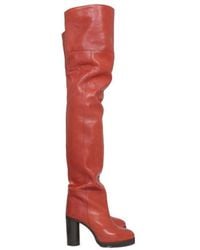 Isabel Marant - Block Heel Knee-High Boots - Lyst
