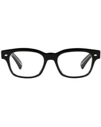 Oliver Peoples - Rectangle-Frame Glasses - Lyst