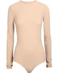 Maison Margiela - Long-Sleeved Jersey Bodysuit - Lyst
