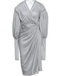 Burberry - Midi Dress - Lyst