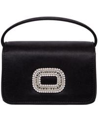 Roger Vivier - Embellished Shoulder Bag - Lyst