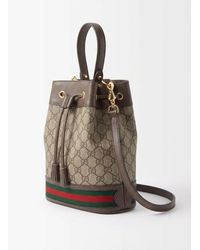 Gucci - Ophidia Small Bucket Bag - Lyst