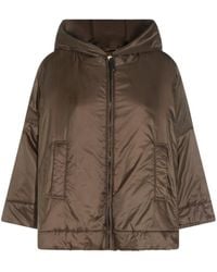 Max Mara - The Cube Hooded Down Jacket - Lyst