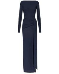 Alex Perry - Semi-Sheer Gathered Gown - Lyst