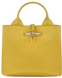 Longchamp - Small Roseau Tote Bag - Lyst