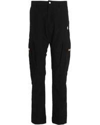 Marcelo Burlon - County Of Milan Logo-Embroidered Cargo Pants - Lyst