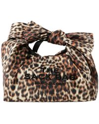 Marc Jacobs - Leopard Printed Bow Detailed Tote Bag - Lyst