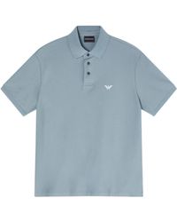 Emporio Armani - Short Sleeve Polo Shirt - Lyst