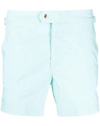 Tom Ford - Mid-Rise Side Buckled Swim Shorts - Lyst
