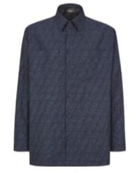 Fendi - Pattern Lapel Casual Jacket - Lyst