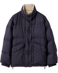 Miu Miu - Reversible Technical Pongé Down Jacket - Lyst