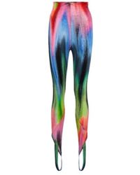 The Attico - Jamie High-Rise Stirrup Leggings - Lyst