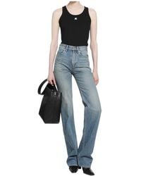 Courreges - Logo-Patch Tank Top - Lyst