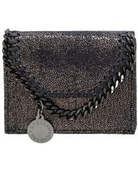 Stella McCartney - Falabella Glittered Wallet - Lyst
