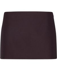 KHAITE - Mini Skirt - Lyst
