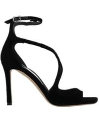 Jimmy Choo - Azia 95 Heeled Strap Sandals - Lyst