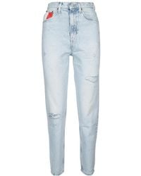 Tommy Hilfiger - Tommy Jeans Archive Ultra High-Rise Tapered Mom Jeans - Lyst