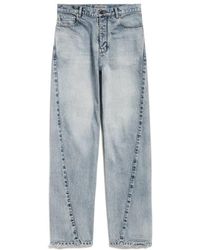 Balenciaga - Twisted Seam Jeans - Lyst
