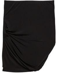 Helmut Lang - Twisted-Detail Strapless Top - Lyst