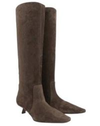 Brunello Cucinelli - Shiny Loop Detailed City Boots - Lyst