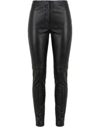 Gucci - Light Stretch Leather Skinny Pants - Lyst