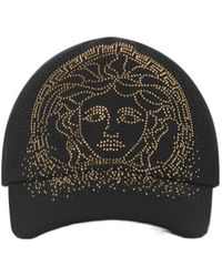 Versace - Medusa-Embellished Baseball Cap - Lyst