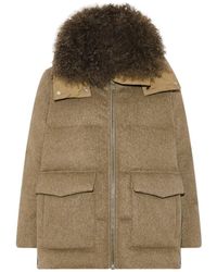 Yves Salomon - Cashmere Hooded Coat - Lyst