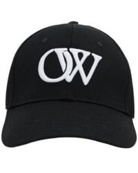 Off-White c/o Virgil Abloh - Logo Embroidered Baseball Cap - Lyst